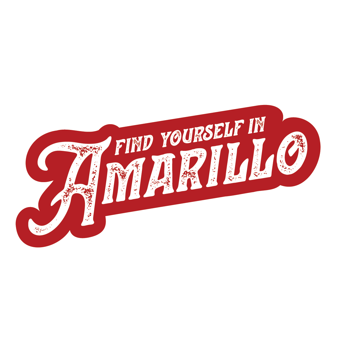 Find Yourself Amarillo Texas Decal