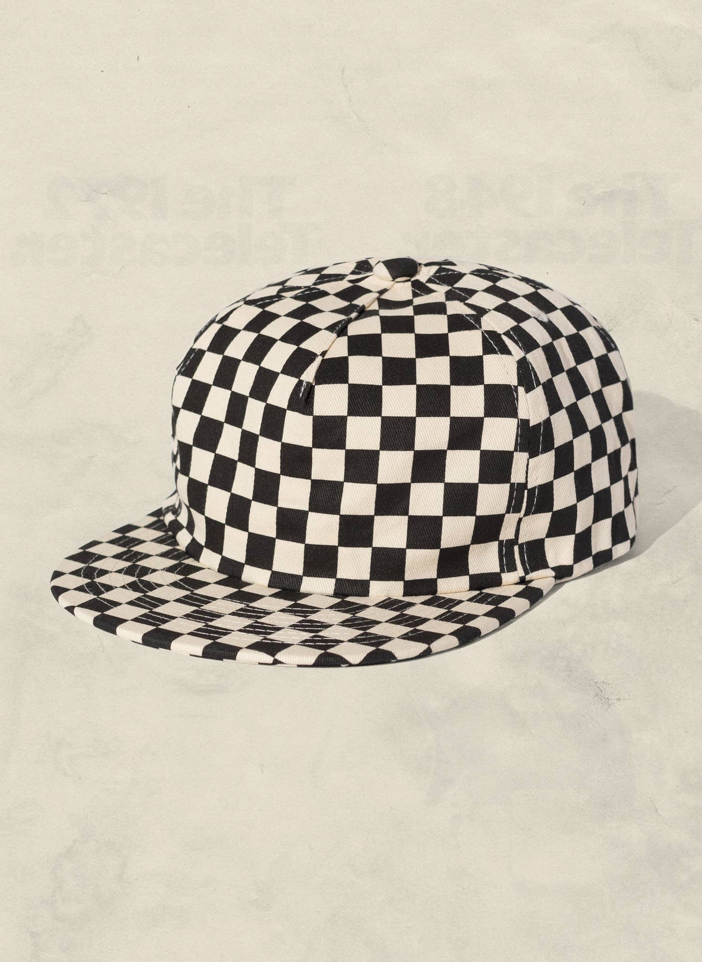 Black Checkerboard Field Trip Hat
