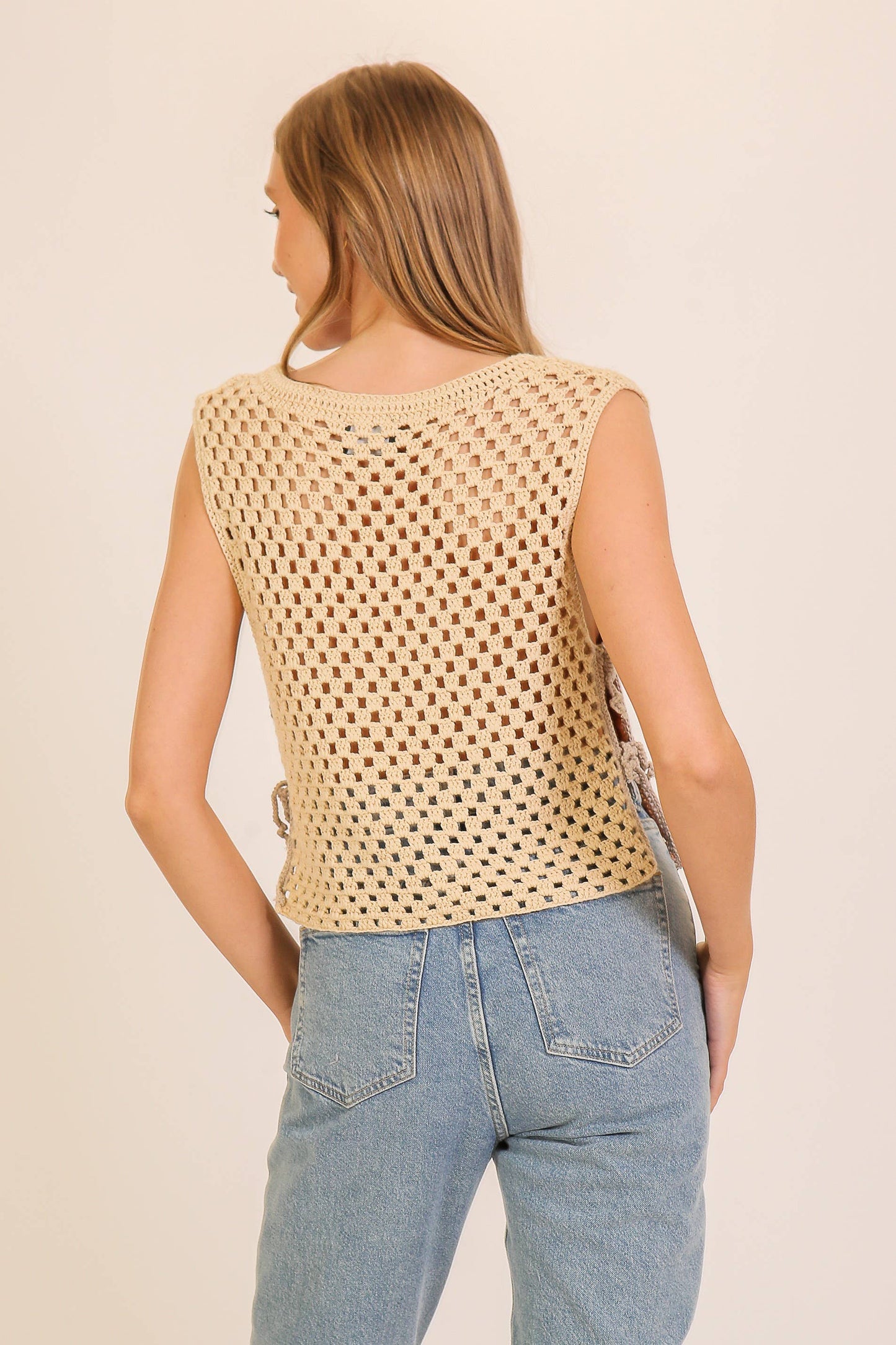 Patchwork Crochet Top