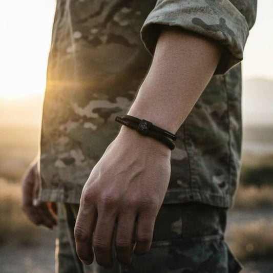 SERVE SELFLESSLY Christian Cord Bracelet