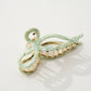 Garden Ribbon Metal Bow Large Claw Clip
