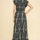 Black Tiered Maxi Dress