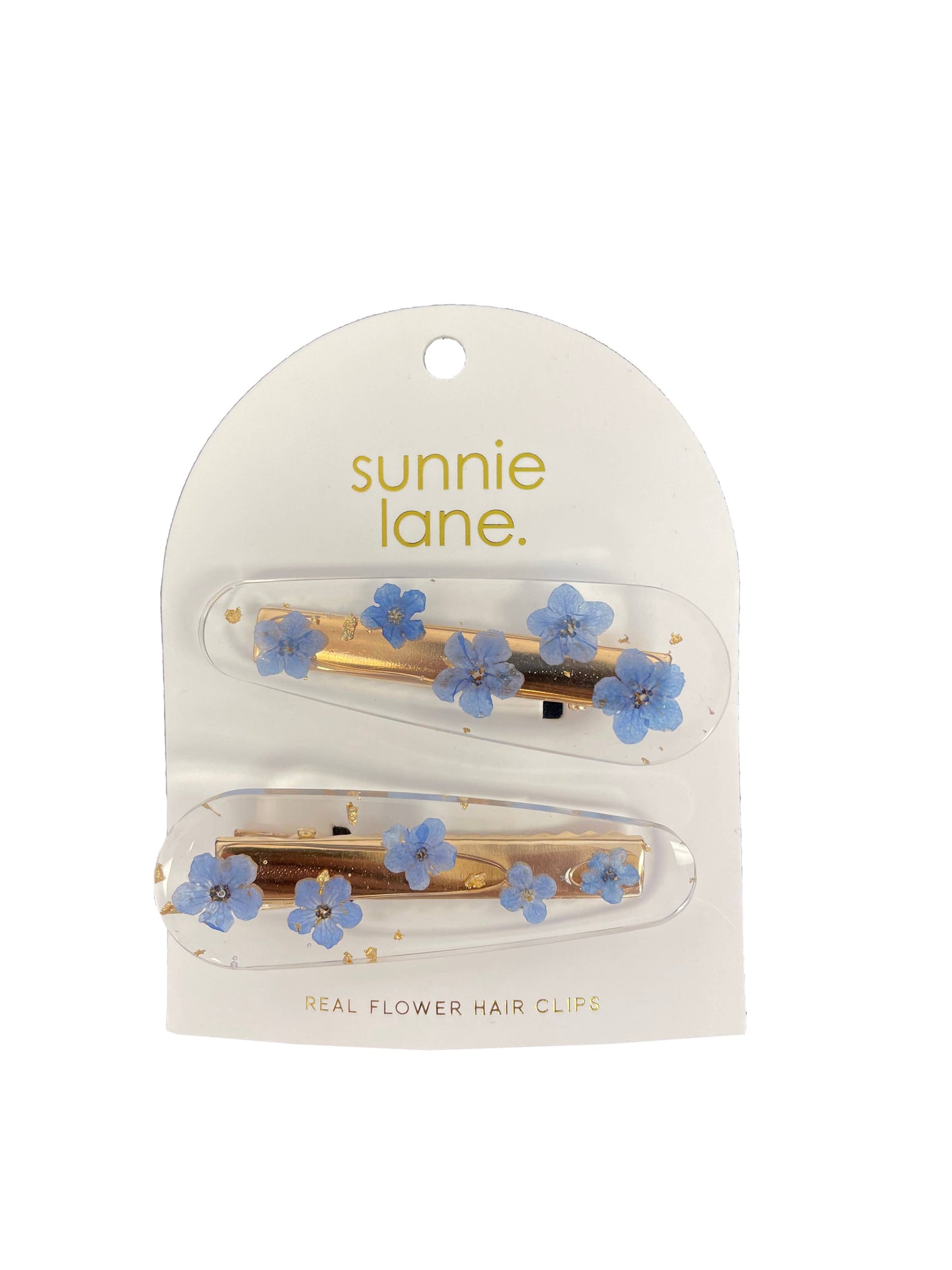 Real Pressed Flowers Hair Clip