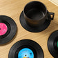 Vinyl Record Coasters (6)