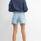Light Denim Lightweight Jean Shorts