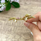 Rhinestone Dragonfly Metal Brooch