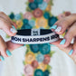 Iron Sharpens Iron Stretchy Bracelet (Guys)