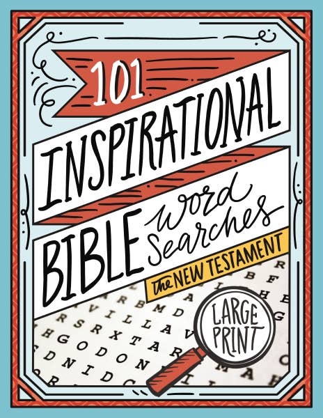 101 Inspirational Bible  Word Searches