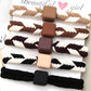 Two Tone Braided Hair Tie (5pcs)