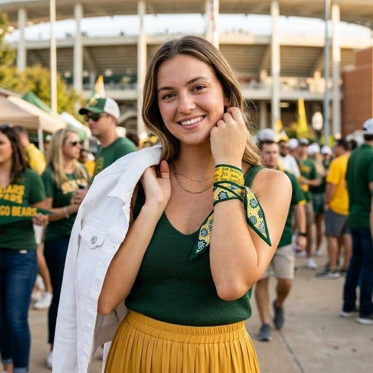 Baylor Bears Skinny Scarf