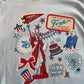 USA Patch 4th of July Graphic T-Shirt