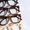 Wide Frame Glitter Side Reading Glasses