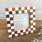 Checkered Photo Frame 5x5