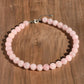 Vintage Natural Stone Crystal Beaded Necklace