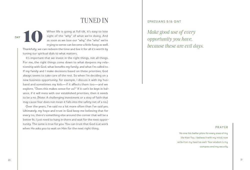 100 Days of Joy and Strength : Daily Devotions to Help You F - Purpose + Passion Boutique