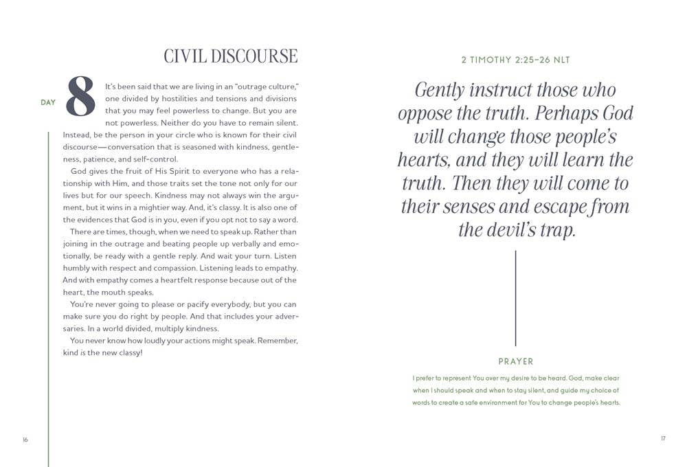 100 Days of Joy and Strength : Daily Devotions to Help You F - Purpose + Passion Boutique