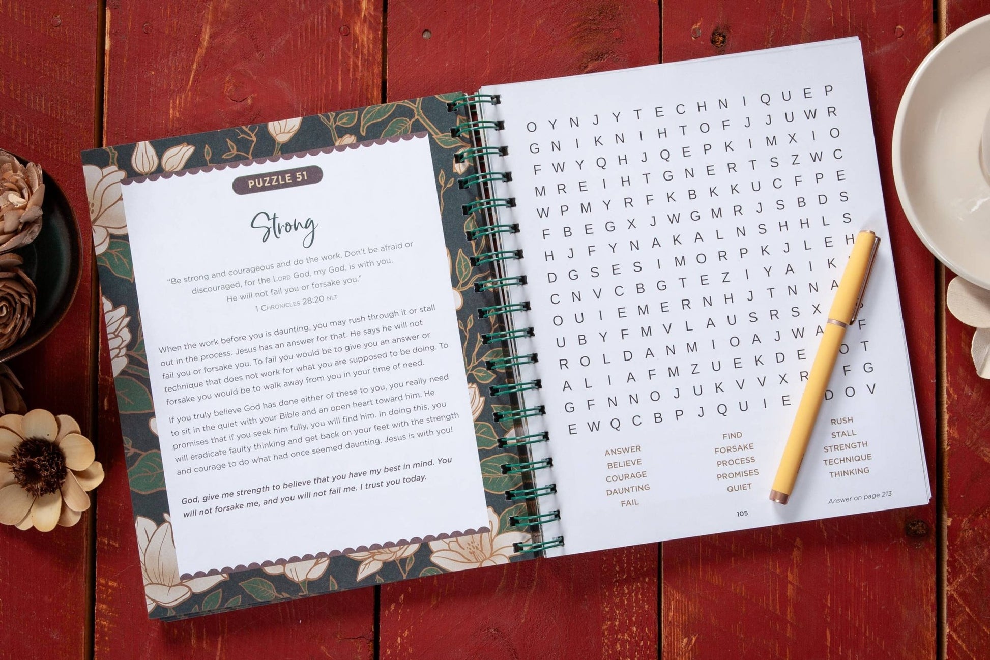 100 Days of Strength for Women (Word Search Devotional) - Purpose + Passion Boutique