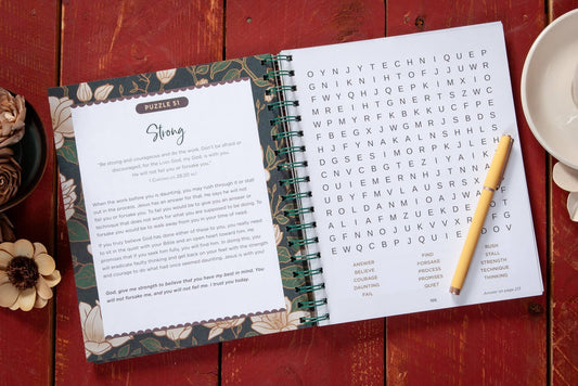 100 Days of Strength for Women (Word Search Devotional) - Purpose + Passion Boutique