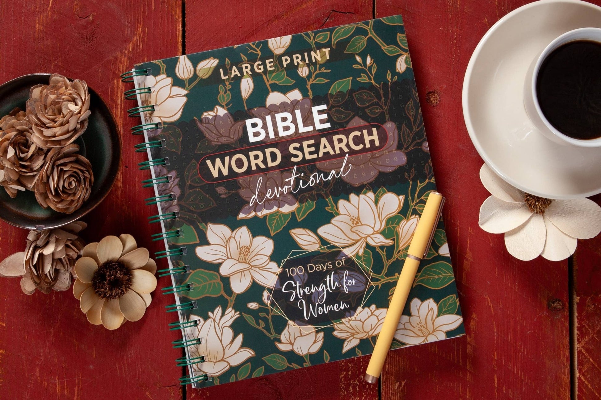 100 Days of Strength for Women (Word Search Devotional) - Purpose + Passion Boutique