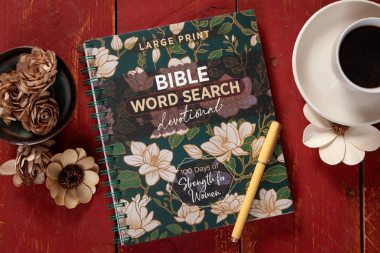 100 Days of Strength for Women (Word Search Devotional) - Purpose + Passion Boutique
