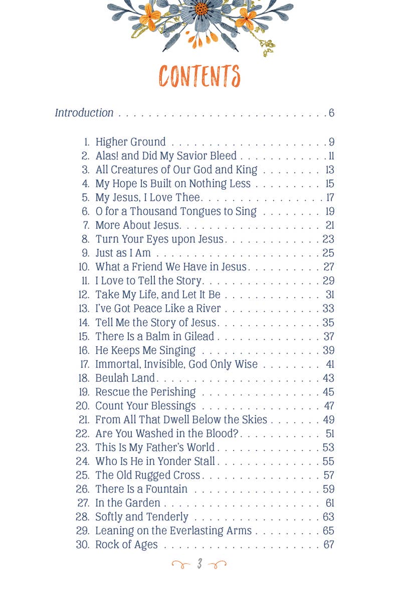 100 Favorite Hymns - Purpose + Passion Boutique