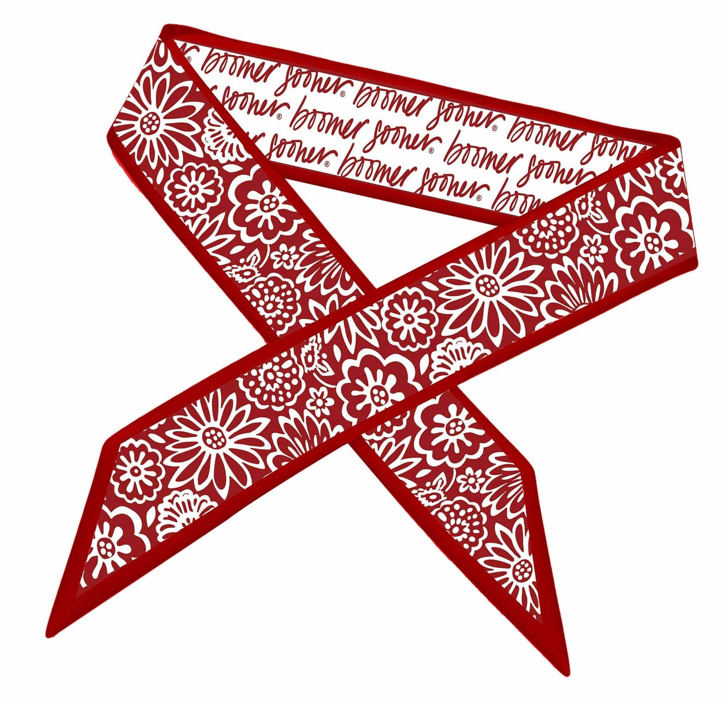 Oklahoma Sooners Skinny Scarf