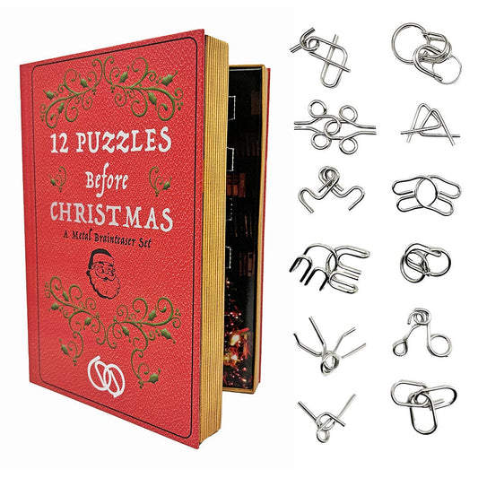 12 Puzzles Before Christmas Advent Book - Purpose + Passion Boutique