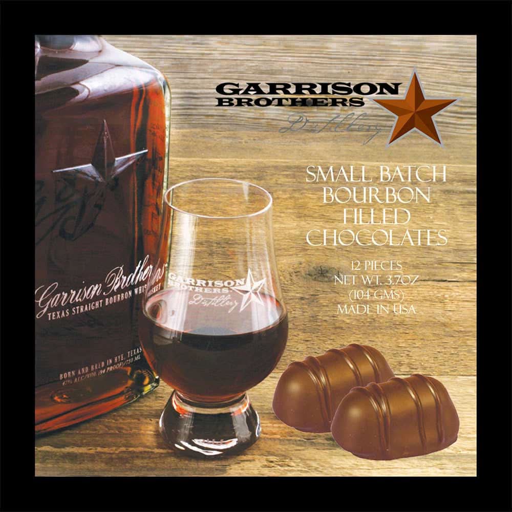 12pc Garrison Bourbon Liquor Chocolates - Purpose + Passion Boutique