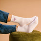American Flags: Embroidered Crew Socks
