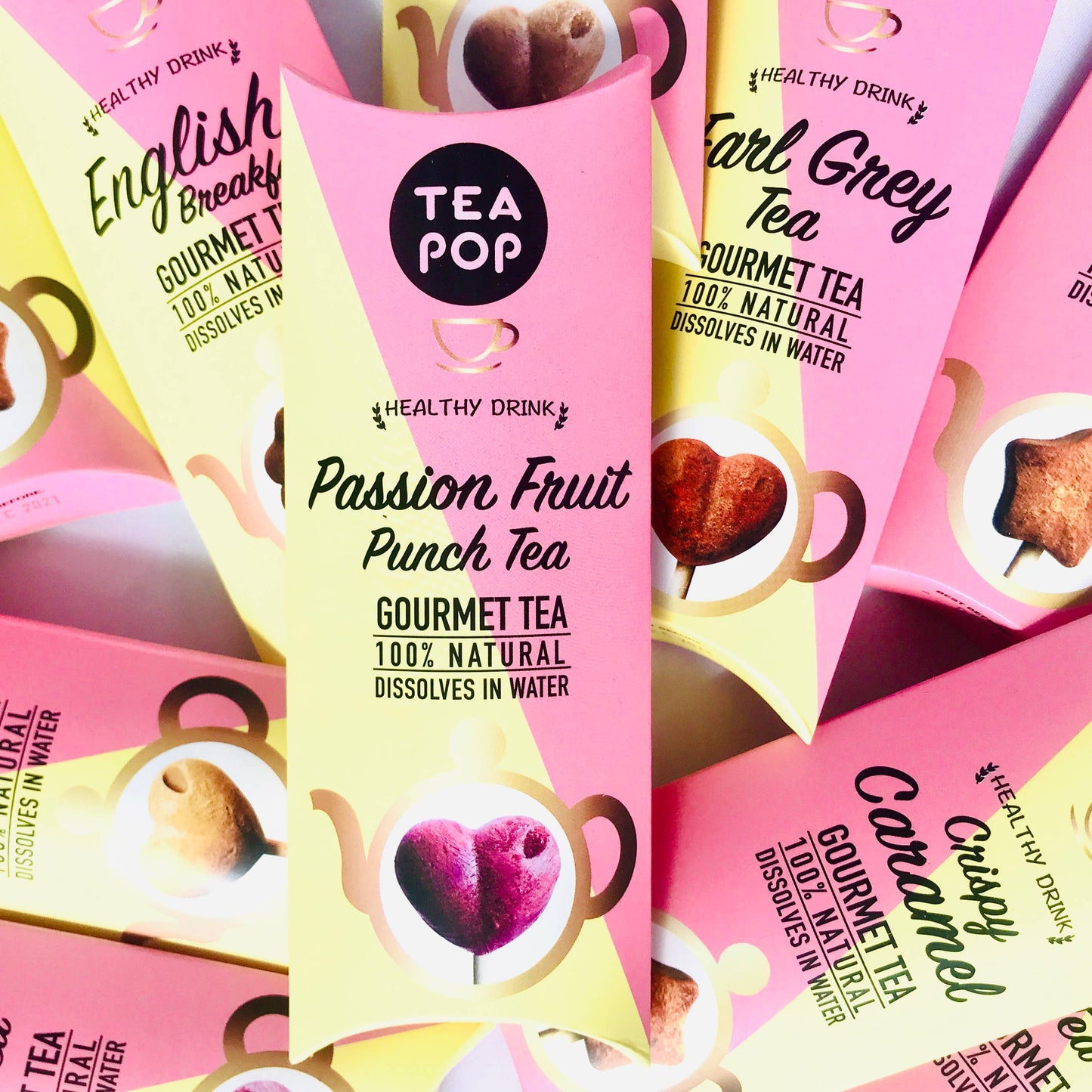 Passion Fruit Punch TEA on-a-stick!