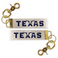 Texas Keychain Bag Charm