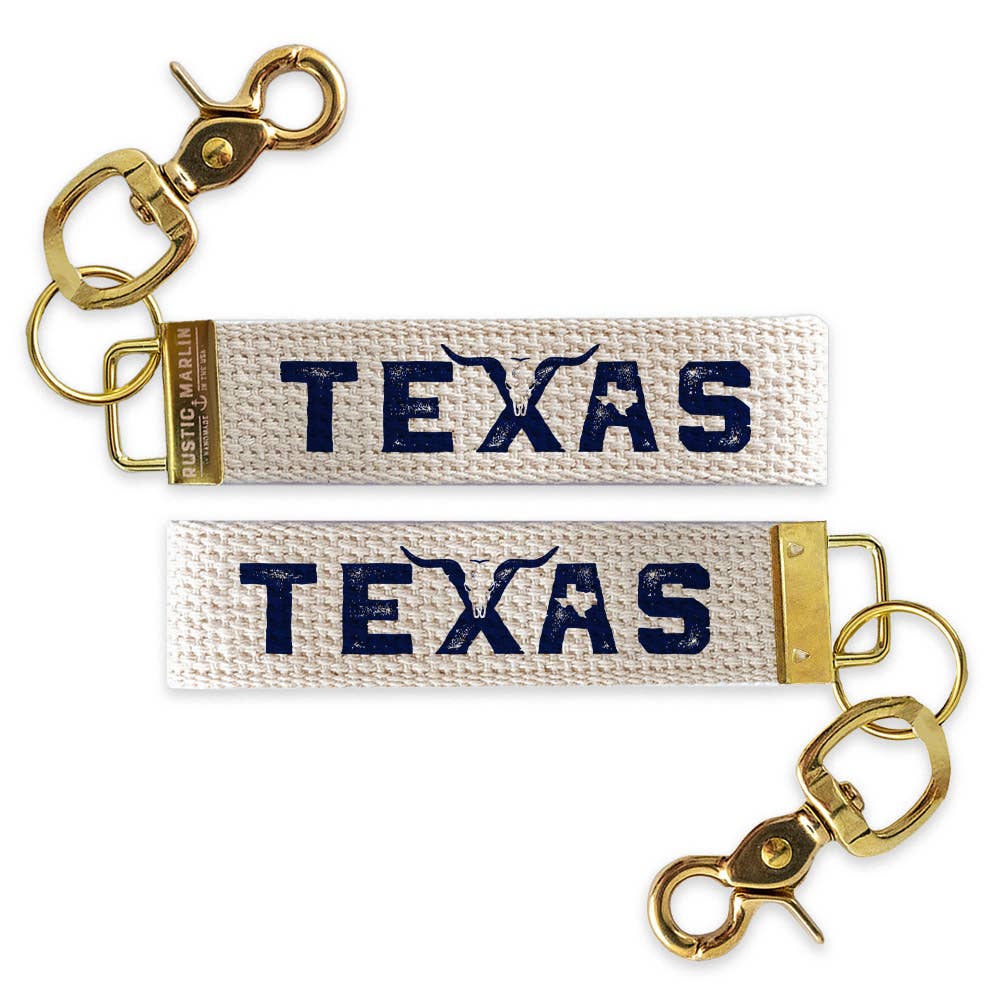 Texas Keychain Bag Charm