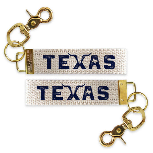 Texas Keychain Bag Charm