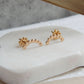 14k Dotted Arc Stud Earrings - Purpose + Passion Boutique