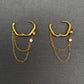 18K Gold Plated SS Earrings