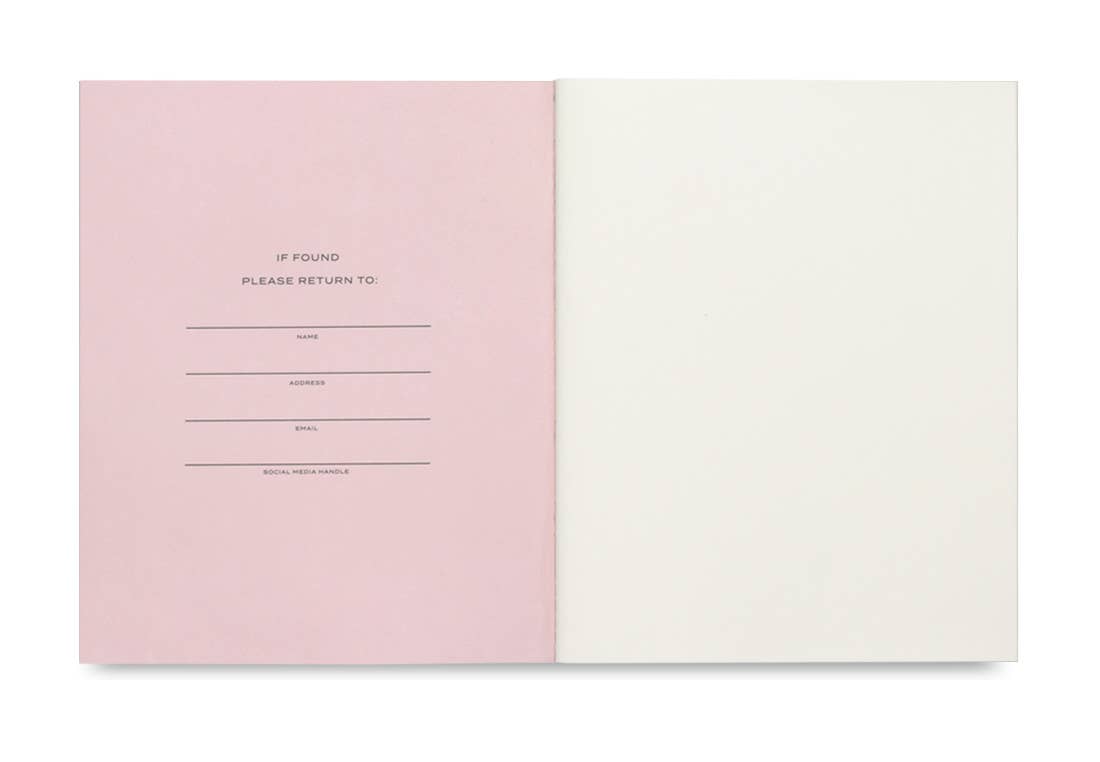 Classic Journal - Pink/Green