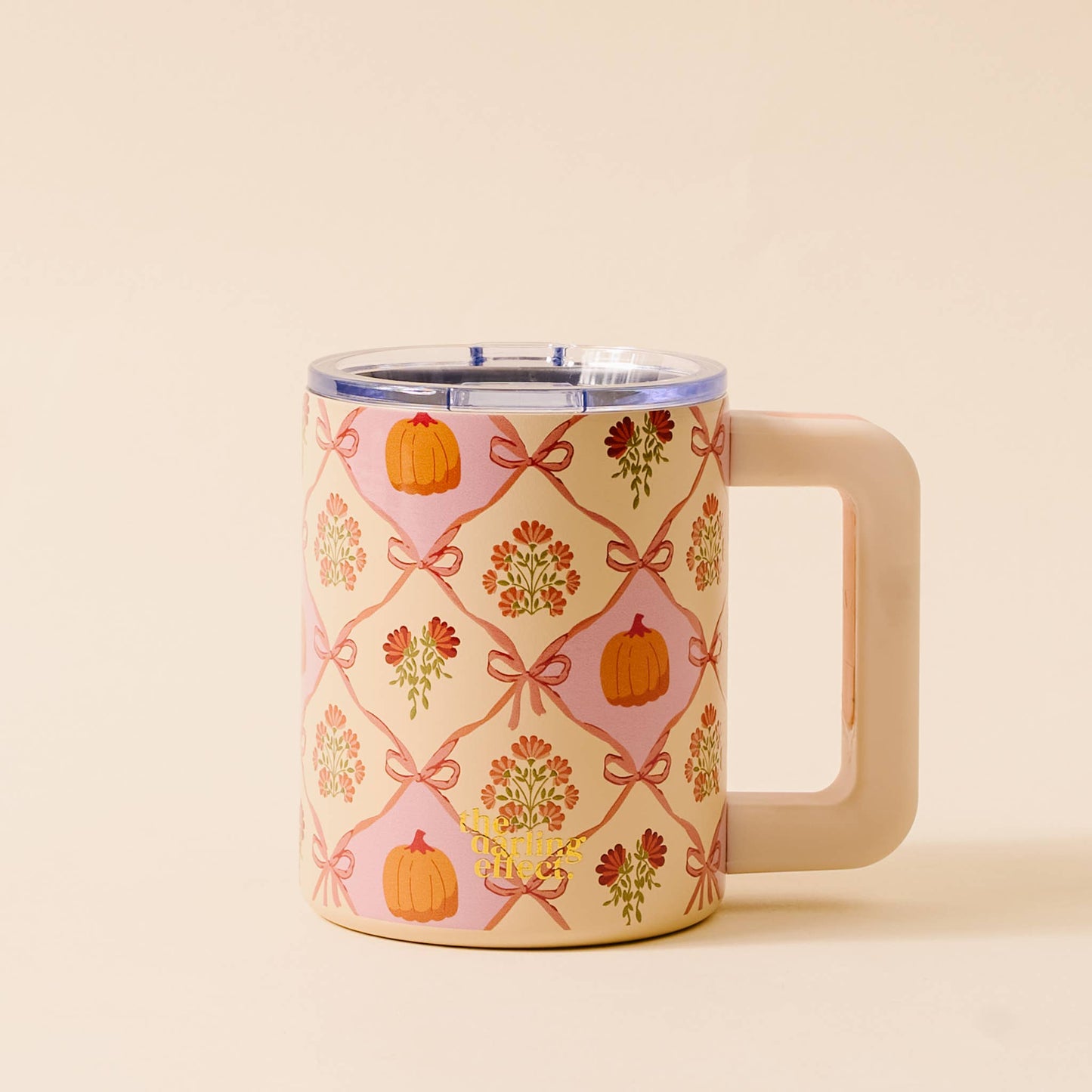 Patchwork Pumpkins Insulated Mug (14oz)