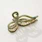 Garden Ribbon Metal Bow Large Claw Clip