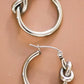 Tarnish-Resistant Waterproof Stainless Steel Hoop Earrings
