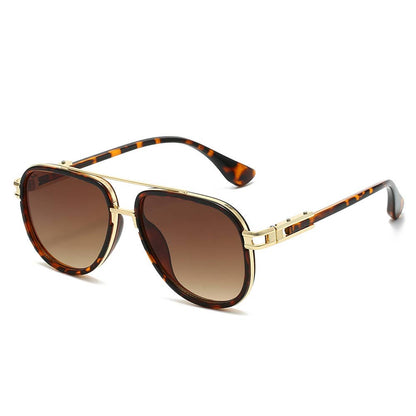 Classic Retro Double Bridge Sunglasses