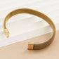 18K Gold Plated Waterproof Stainless Steel Cuff
