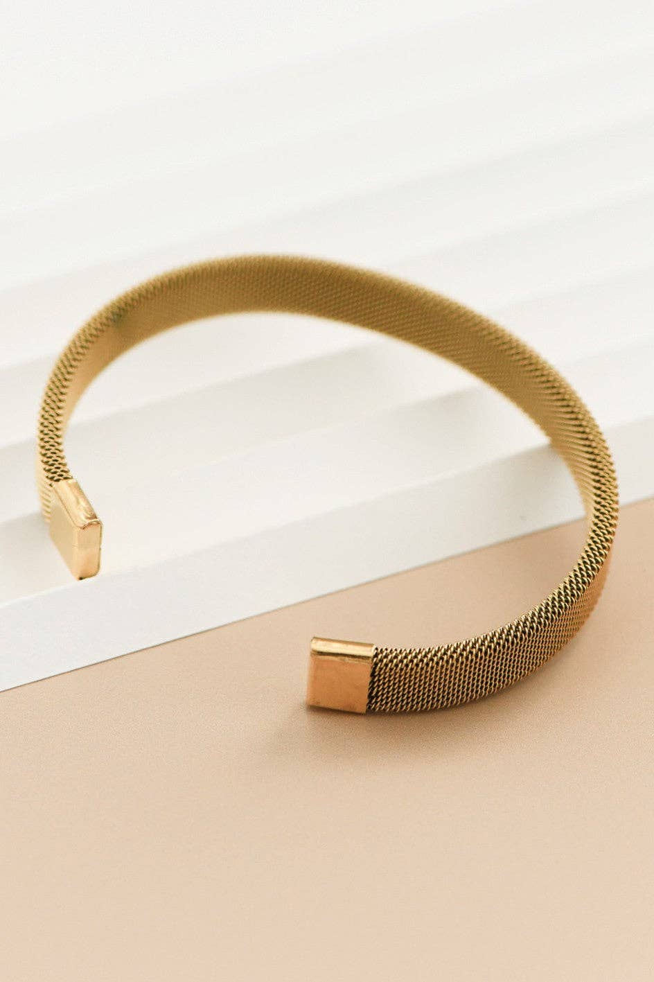 18K Gold Plated Waterproof Stainless Steel Cuff