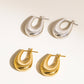 18K Classic Droplet Hoop Earring - Purpose + Passion Boutique