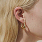 18K Classic Droplet Hoop Earring - Purpose + Passion Boutique