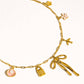 18K Gold Bow Charm Necklace - Purpose + Passion Boutique