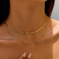18K Gold Dainty Chain Necklace - Purpose + Passion Boutique