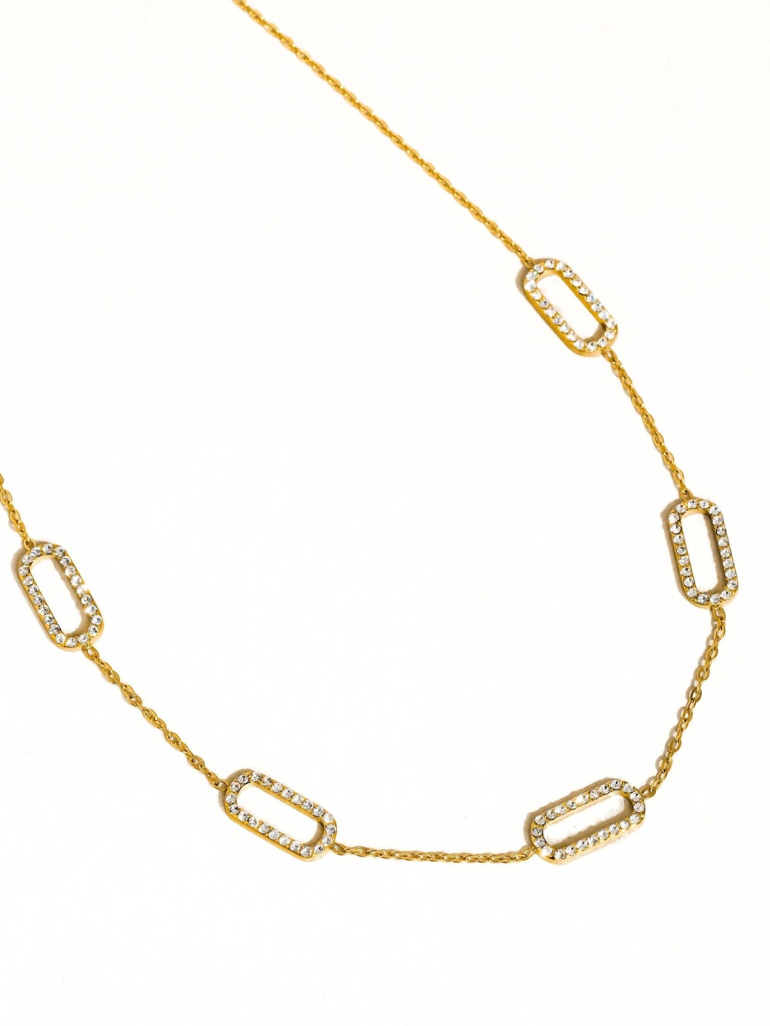 18K Gold Dainty Chain Necklace - Purpose + Passion Boutique