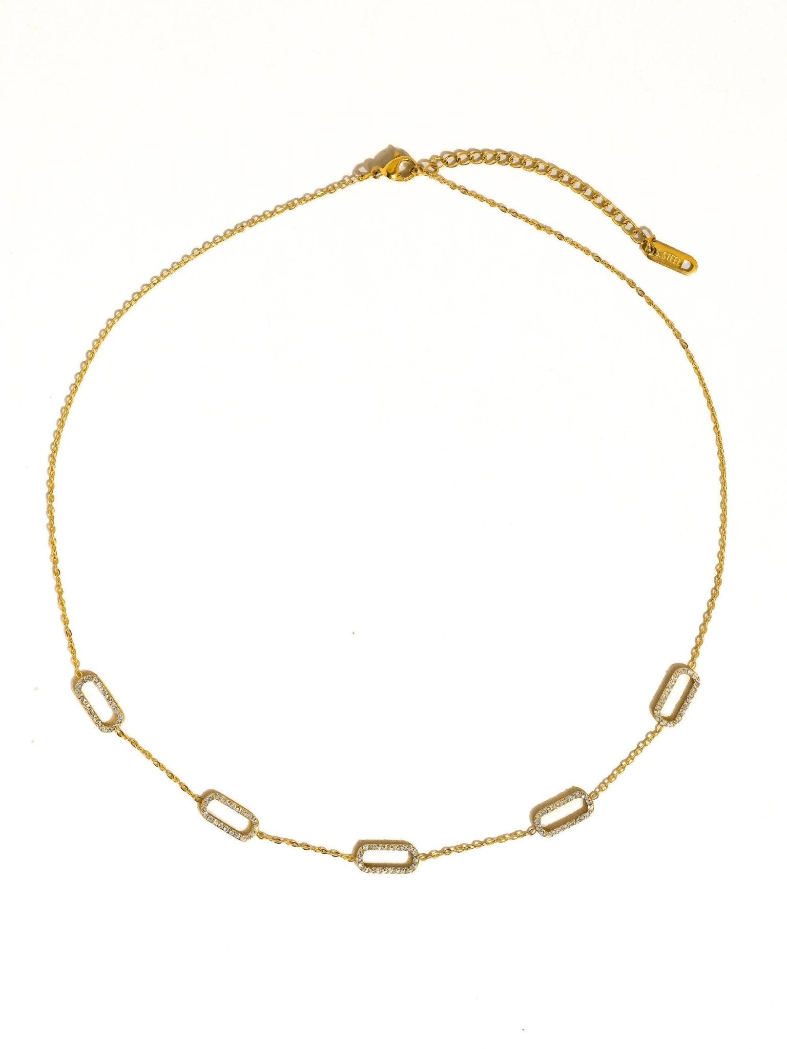18K Gold Dainty Chain Necklace - Purpose + Passion Boutique