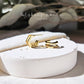 18K Gold Hexagon Stud Earrings - Purpose + Passion Boutique