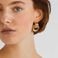 18K Gold Non - Tarnish Classic Hoop Earring - Purpose + Passion Boutique